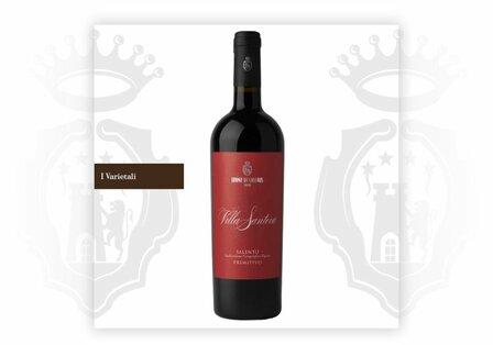 Leone de Castris Primitivo di Manduria Villa Santera IGT rood 2021