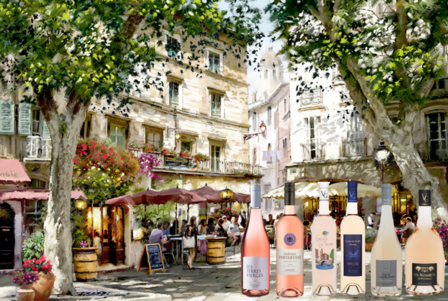 Proefpakket 6 flessen Franse ros&eacute;