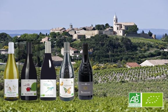 de biologische wijnen van Camille Cayran